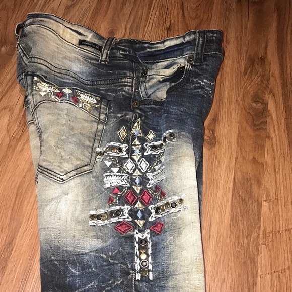 Vintage 8ight/DSTRKT Distressed Denim Jeans - Picture 8 of 10